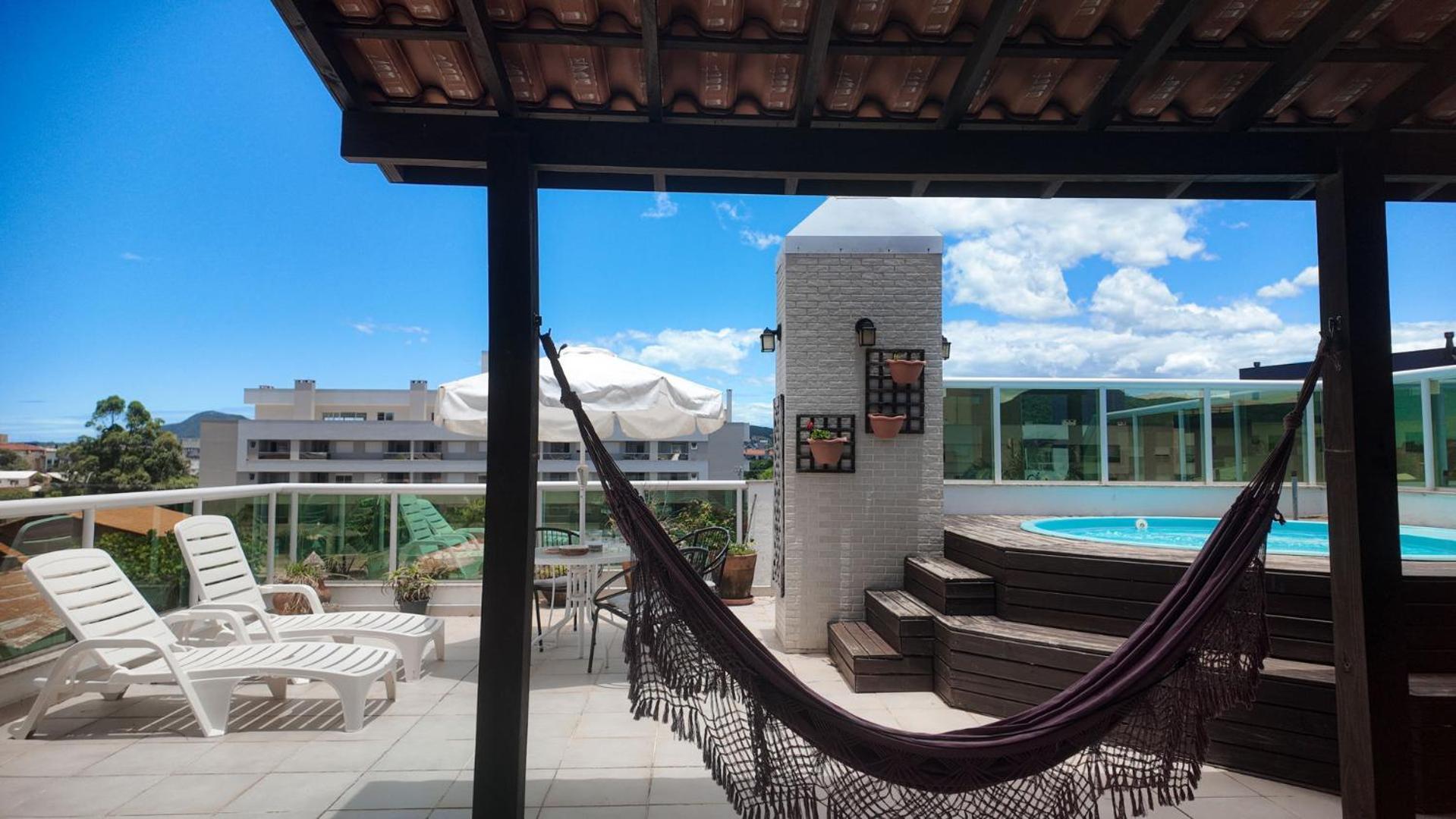 Apartment Cobertura C/ Piscina, 300m Do Mar, Ingleses P2552